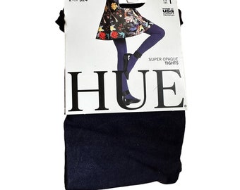 Navy Blue Hue Size 1 Small Tights