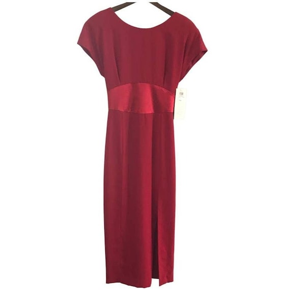 open lace back dress Donna Ricco DR50413 - Ruffle Hem Dress 12 / Tangerine