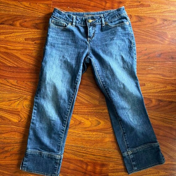 Simply Vera Vera Wang Denim Jean Capri 