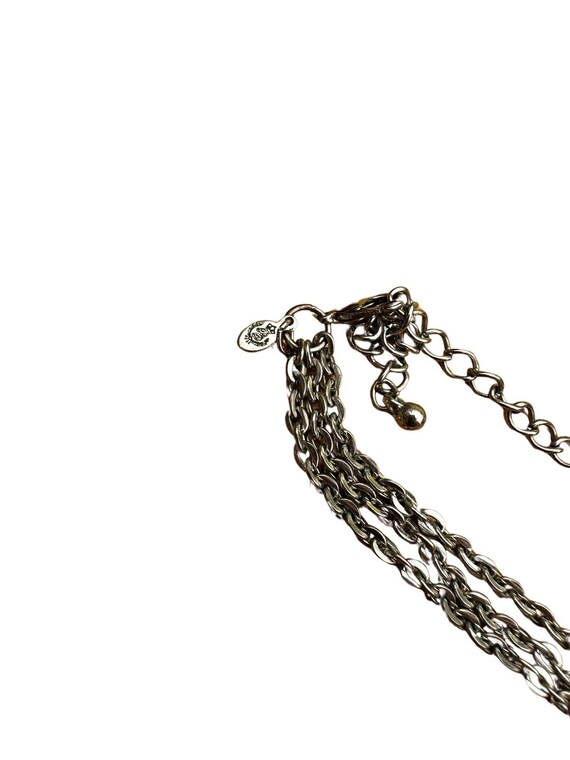 Three Strand Shell Beaded Necklace - image 4