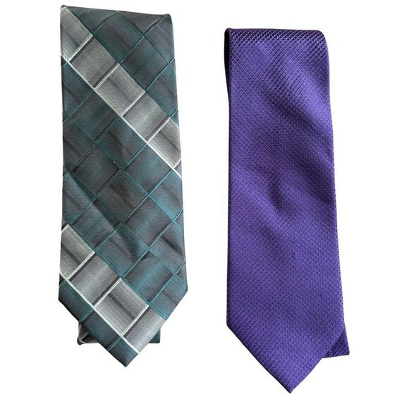 stafford purple tie