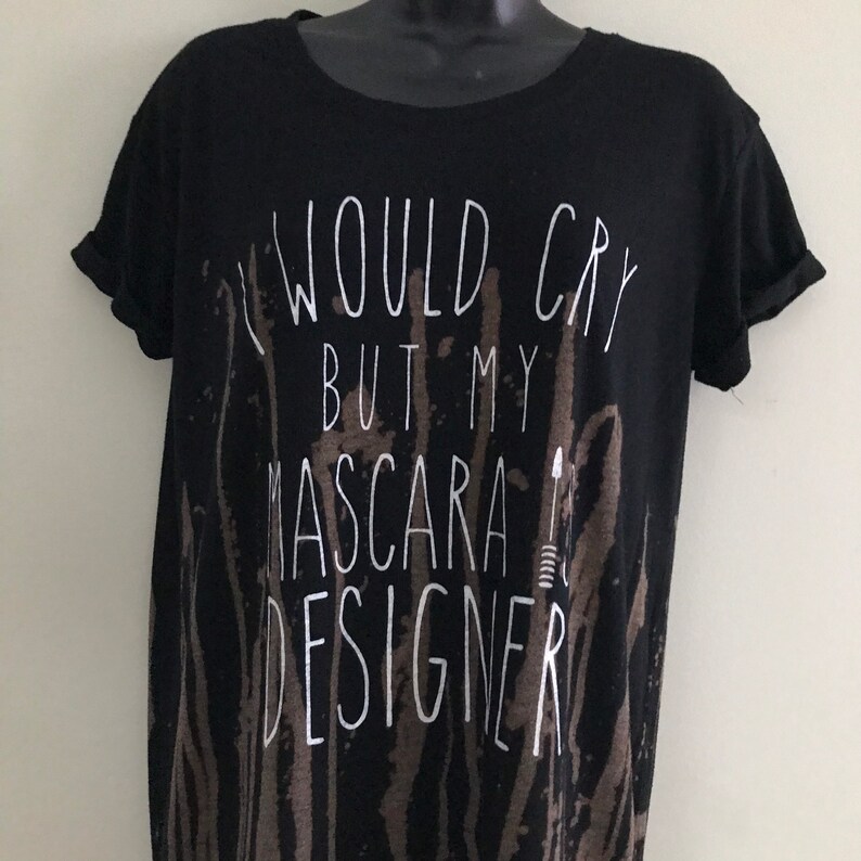 bleach dip dye shirt