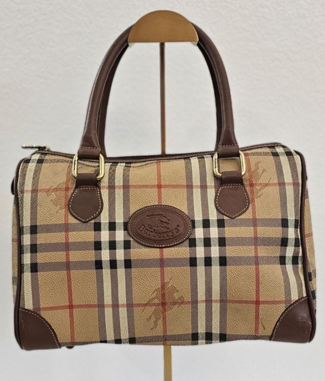 Burberry Boston Bag - Etsy UK