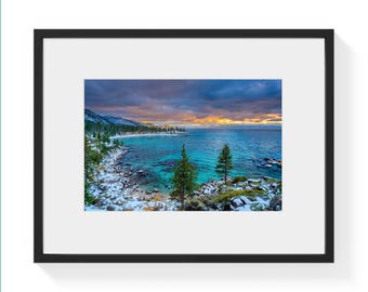 Shimmering in the Aether, Lake Tahoe Wall Art