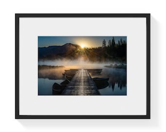 All Tomorrows Begin With The Light, California Sierras Wall Art