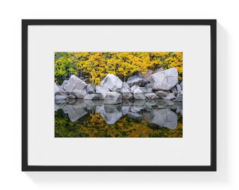Rippling Flames of Autumn, California Sierras Wall Art