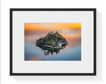 Mirror Of God's Infinite Mirth, Lake Tahoe Wall Art