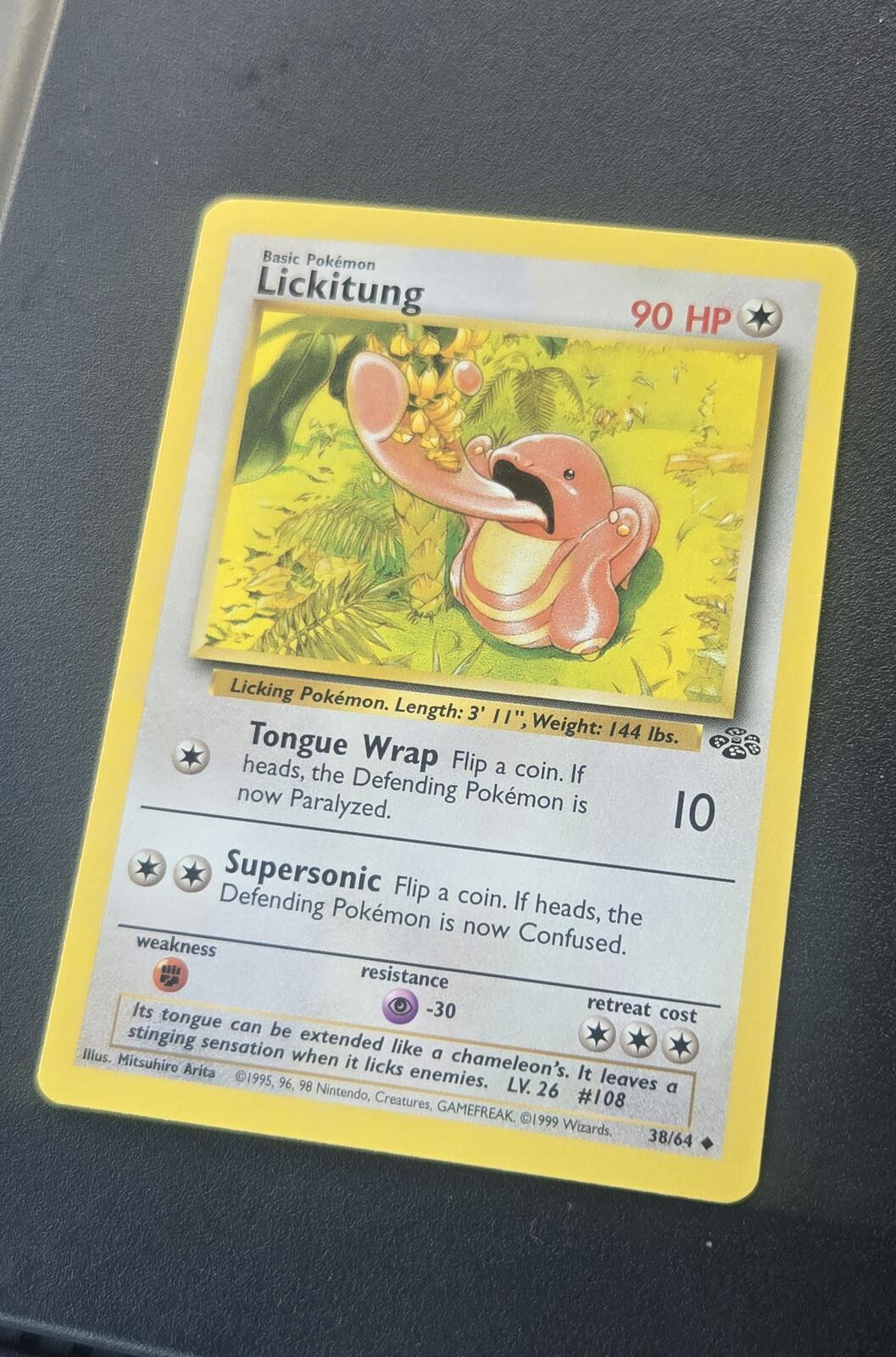 1995 lickitung pokemon card value 151 PokeArtica AI Artwork Custom Card main image 1