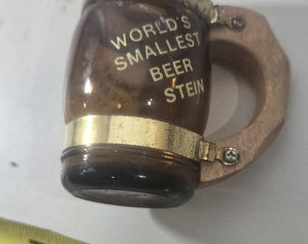 Jarra de cerveza más pequeña del mundo Casi un paraíso Virginia Occidental Miniatura