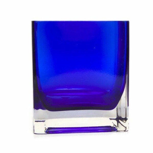 Vase Cobalt Blue Etsy