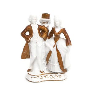 Podstawa lampy w stylu kolonialnym dla pary z porcelany: romantyczny wystrój Japonii