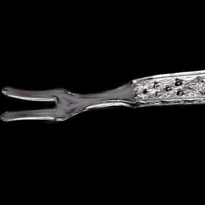 Tenedor de servir de cristal Vintage Anchor Hocking Wexford: Elegante servidor de ensaladas