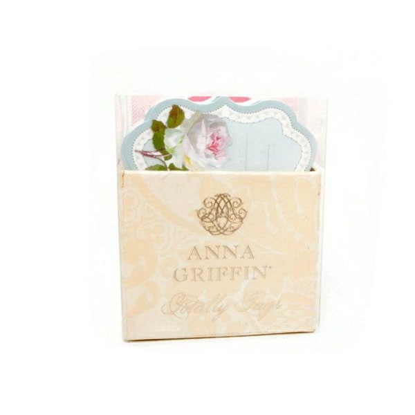 Anna Griffin Totally Tags Brand New And Sealed - Die Cut Gift Tags - Floral Pastels - Different Designs