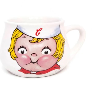 1998 Vintage Campbell&#39;s Kids Large Soup Mug/Coffee Cup - Collectible Soup Bowl for Nostalgic Kitchen Decor