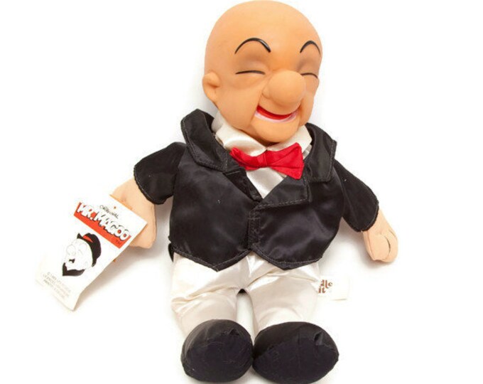 Vintage Original Mr Magoo Doll in Tuxedo Cuddle Wit 1989 Vinyl and ...