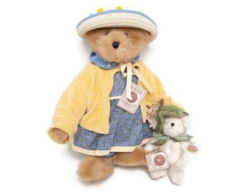 Boyds Bears Denise N Daisydew & Mimi Chapeau – Dressed Series Plush