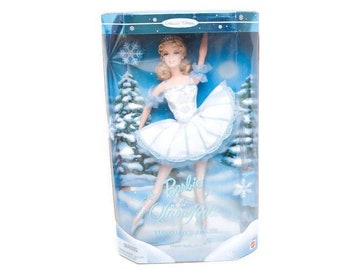 Vintage Barbie as Snowflake in The Nutcracker - Classic Ballet Series - Collector Edition - 1999 Mattel 25642 - Barbie Doll