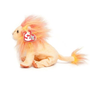 Roar with Joy: Ty Beanie Babies Lion BUSHY - MINT Condition - New With Tags - Plush Toy - Stuffed Animal