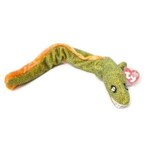 2000 Ty Beanie Baby Morrie the Eel - 16 Inch Large Plush - Mint Condition with Tags