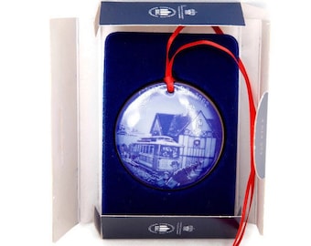 Vintage Bing and Grondahl SAN FRANCISCO 1992 Christmas Ornament Christmas In America Made in Denmark Limited Edition