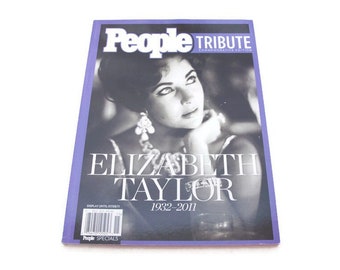 PEOPLE Tribute – ELIZABETH TAYLOR – Gedenkausgabe – Filmlegende – Sonderausgabe – ausgezeichneter Zustand – nur gelagert