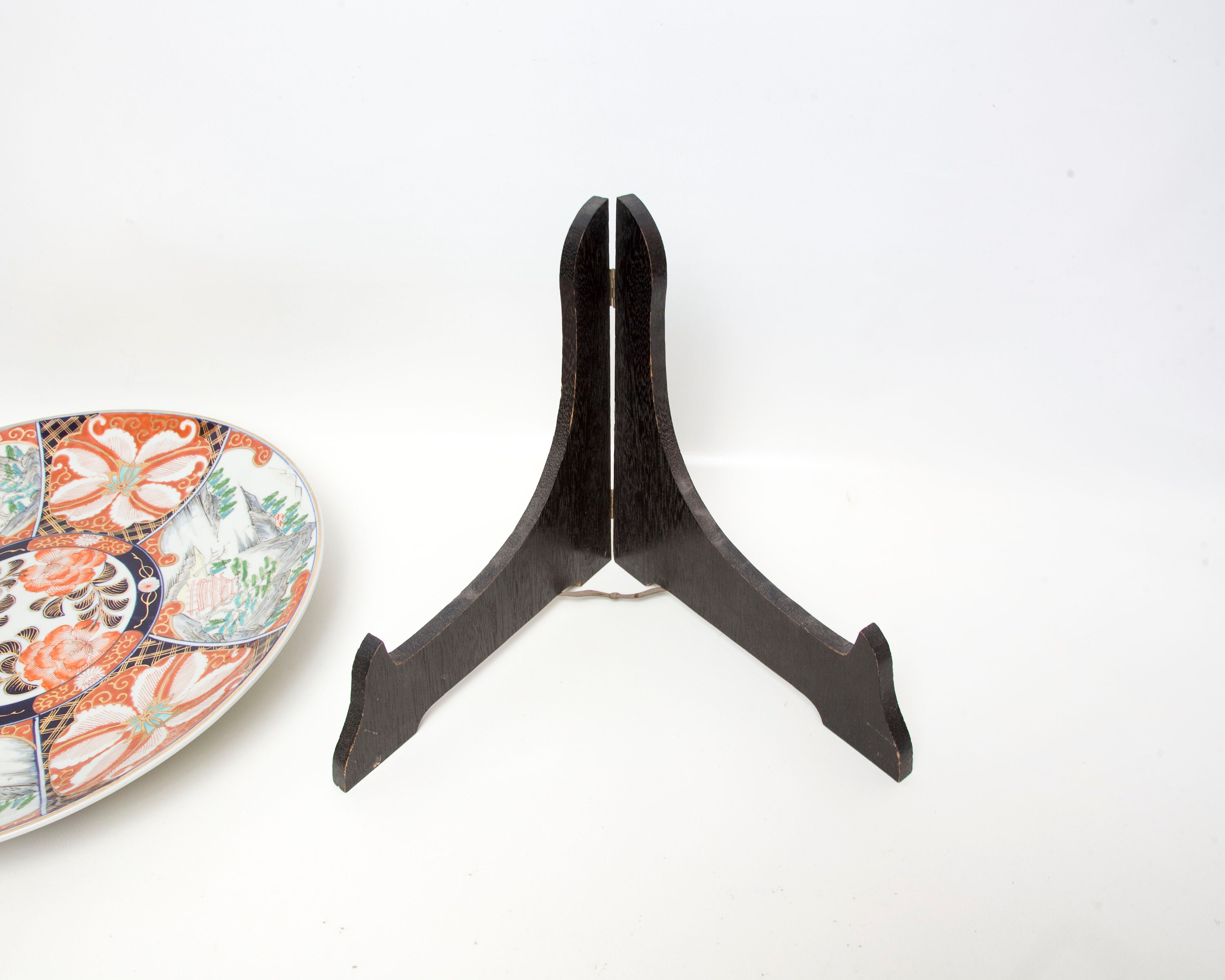 Antikes Japanisches Porzellan Imari Ladegerät GROßER TELLER 15 | Etsy