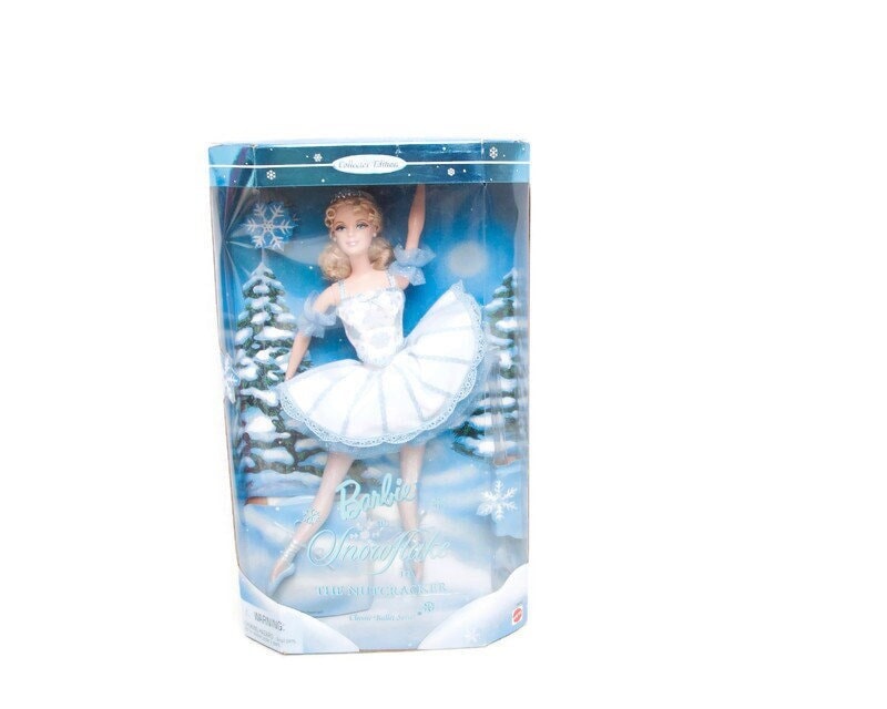Vintage Barbie as Snowflake in the Nutcracker Classic Ballet Series Collector Edition 1999 Mattel 25642 Barbie Doll Etsy Australia
