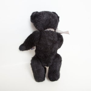 Boyds Bear URSA Orsacchiotto nero snodato 14 pollici Zampe con fiocco pied de poule Animale di peluche ripiene Collezione Archivio immagine 4