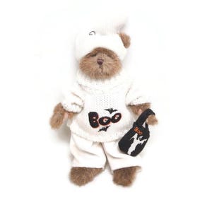 Bearington Bears Duke McSpook Plush – Halloween Ghost, 13" Collectible