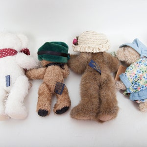 Boyds Bears Lot of 6 Herbie Bearlove, Ashlyn Labearsley, Allison Rose Berriweather, Latte O Bear, BLANCHE DE BEARVOIRE, 2000 Baby Bear Bild 4