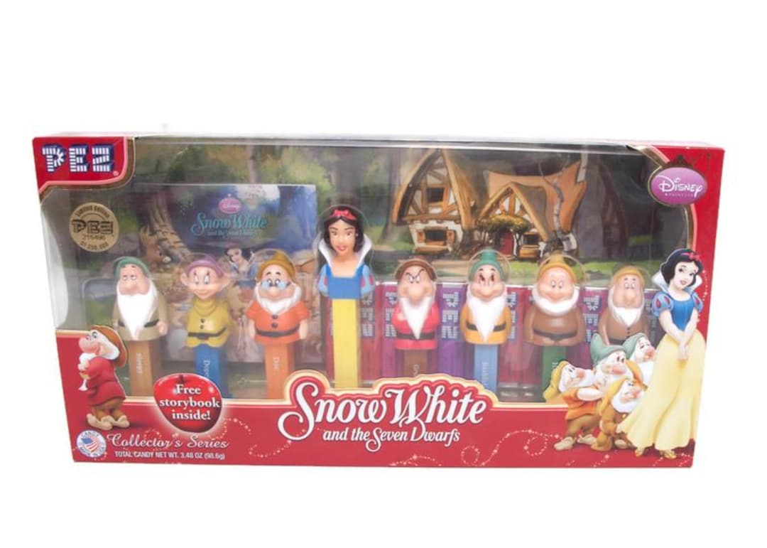ディズニー 白雪姫と七人の小人 PEZ コレクターズセット – 新品箱入り