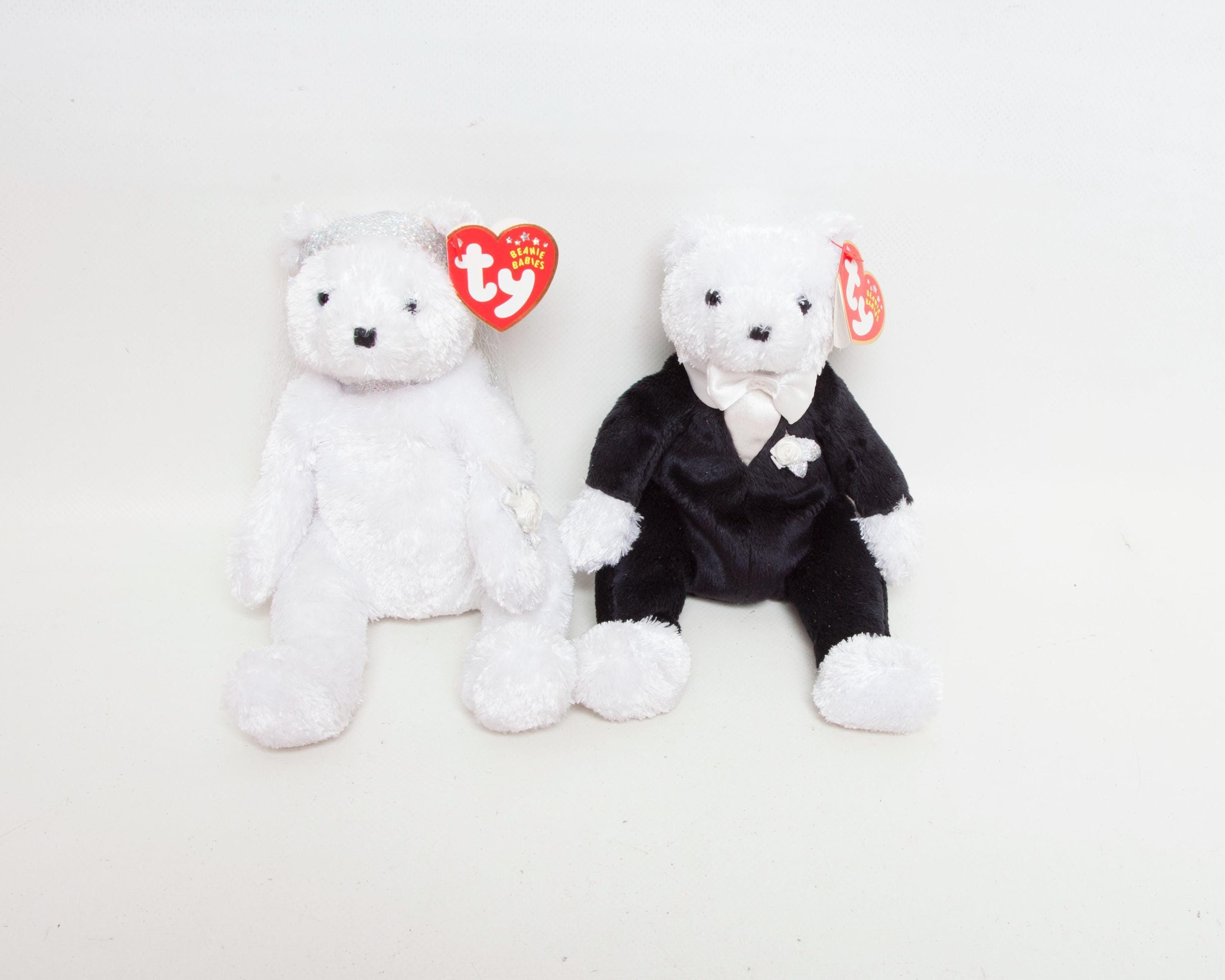 Ty beanie babies wedding bears - Etsy 日本