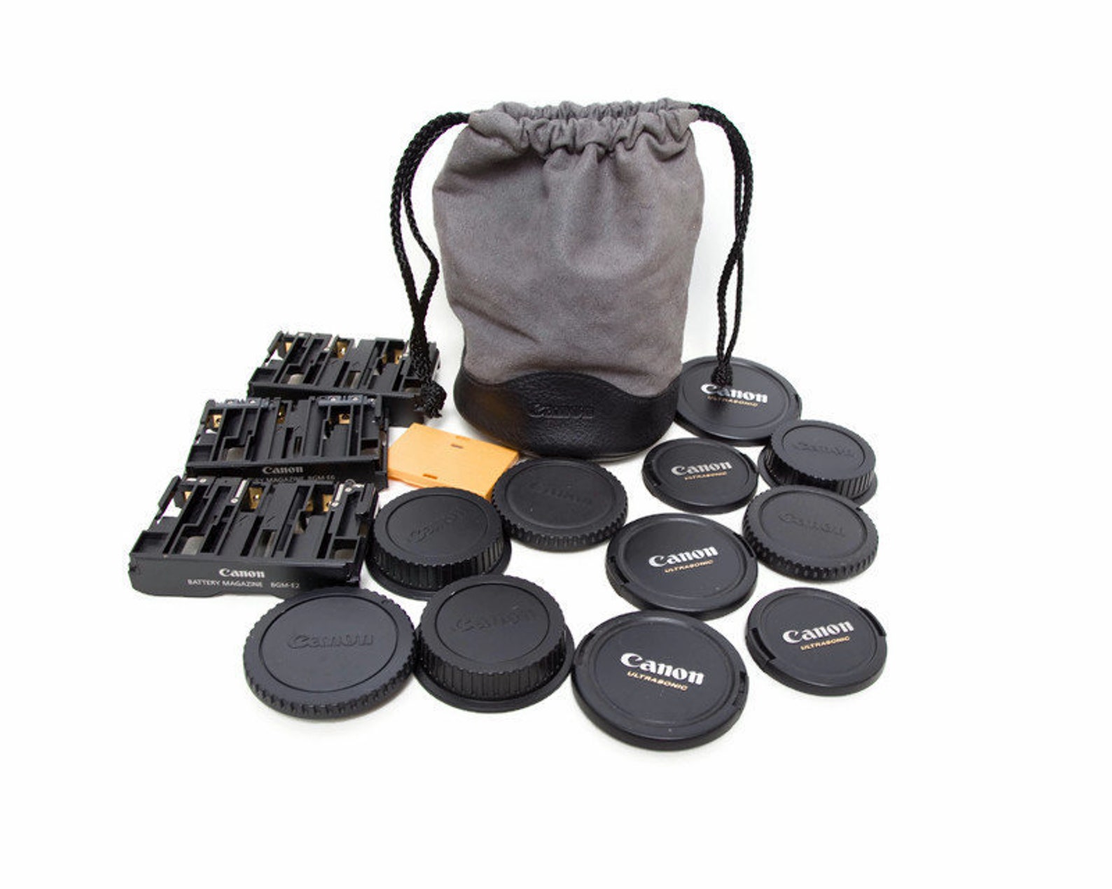Canon Camera Accessories Lens Covers Battery Magazine Soft Etsy