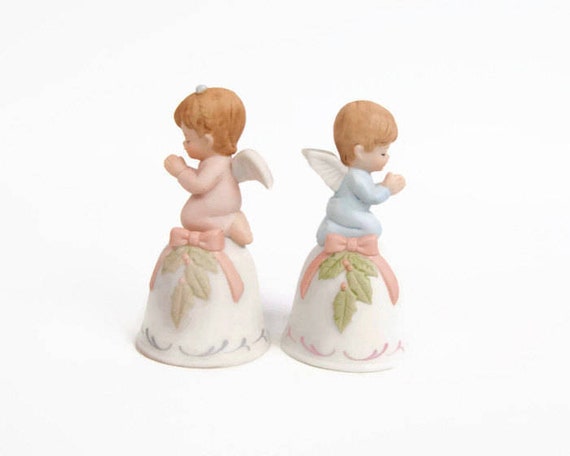 porcelain praying angel doll