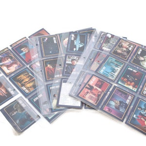 Lote de tarjetas coleccionables vintage del 25.º aniversario de Star Trek de 1991 - Paramount Impel - 102 tarjetas - Star Trek TNG y serie original - Coleccionable raro