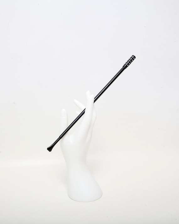 long cigarette holder 1920s Vintage Style Black Telescoping Cigarette Holder With Rhinestones - Flapper  Gatsby Accessory - 14 Inch