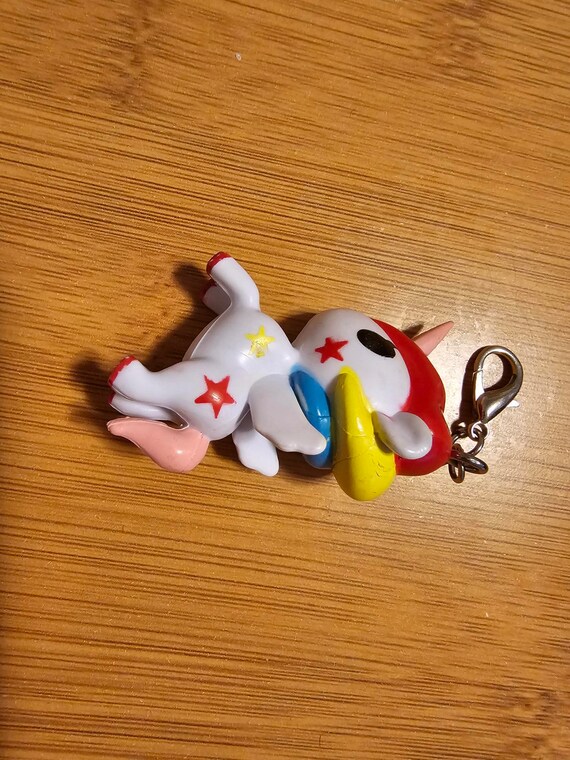 Tokidoki Stellina Unicorn Keychain - Rainbow Star… - image 2