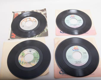 Vintage jaren 70 45-toeren vinylplaten Kavel: Styx, Cat Stevens, Rod Stewart