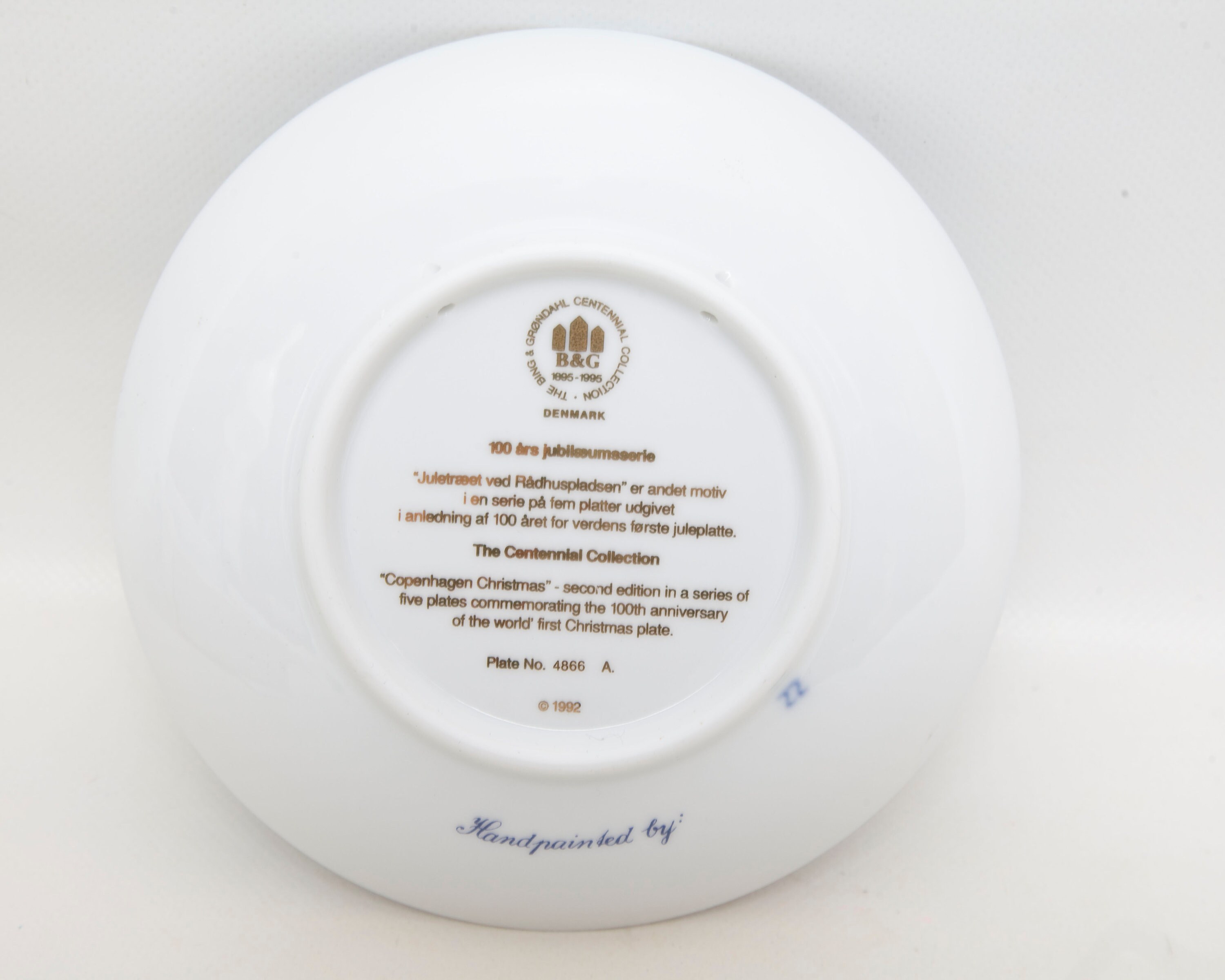 Bing & Grondahl Jule Aften 1930 | the Christmas Tree in City Hall