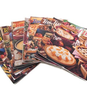 Taste of Home Magazine Lot of 14 - Vintage 1990s Cookbooks - Collector’s Editions - Home Cooking Recipes