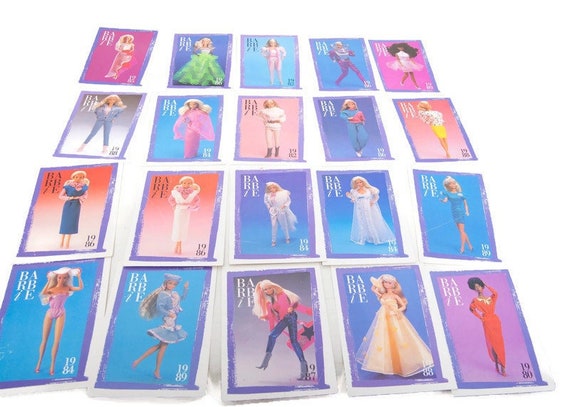 Barbie collector cards hotsell