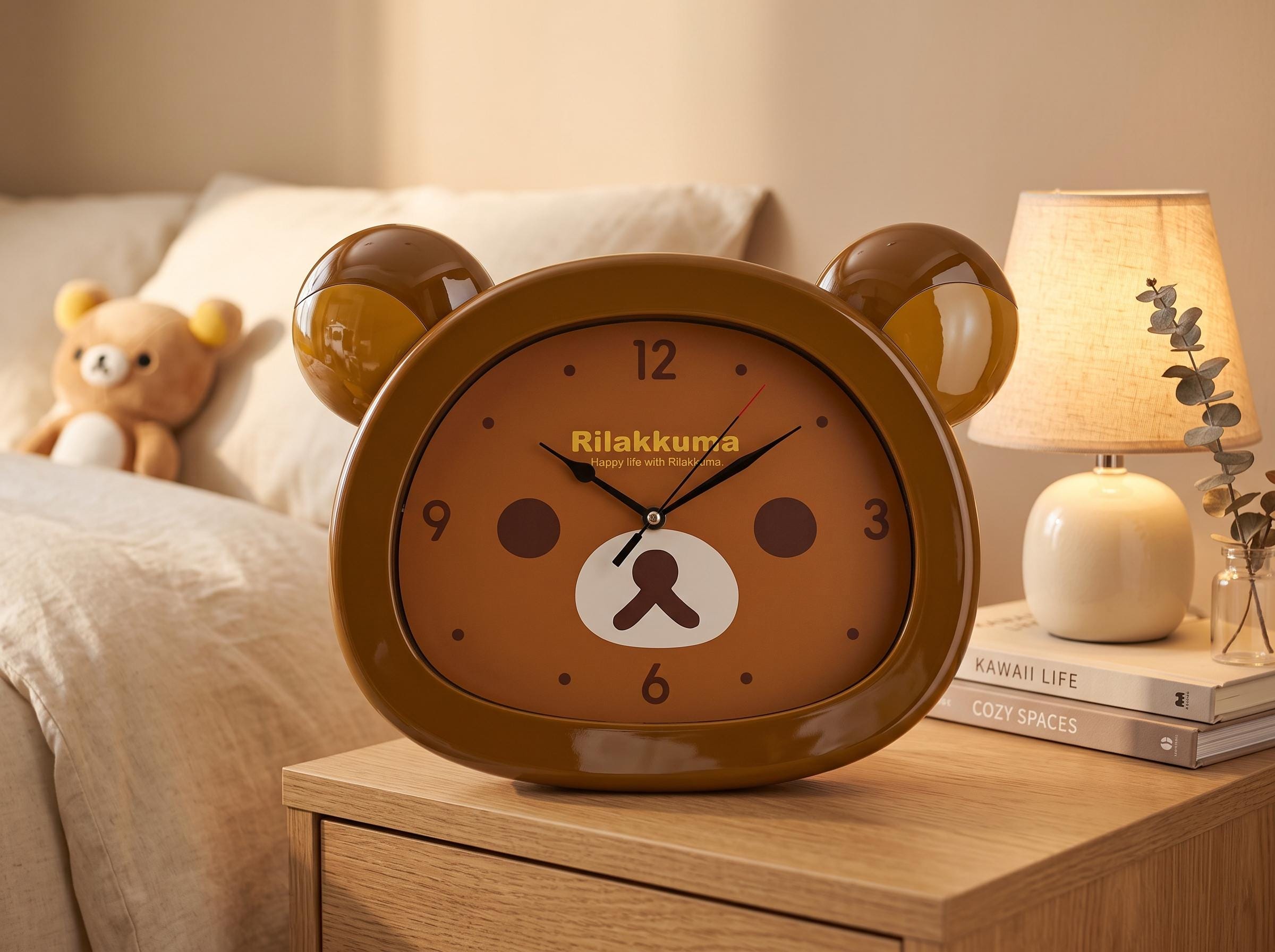 Rilakkuma Clock - Etsy