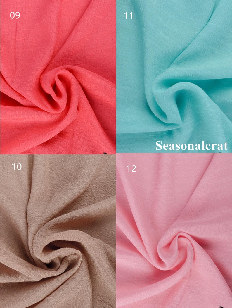 Summer Cotton Linen Fabric Breatability Bamboo Fiber Hemp Etsy