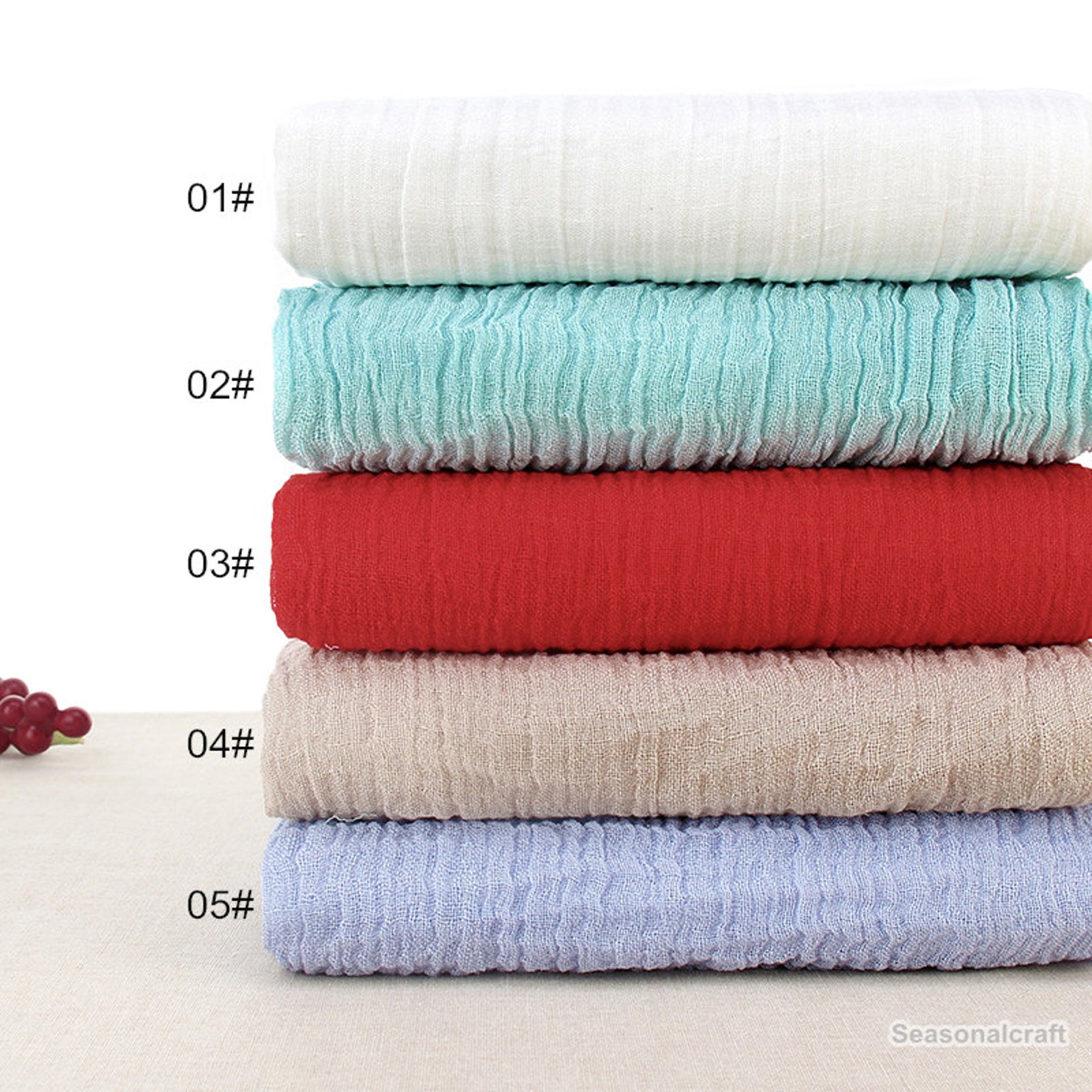 Thin Pure Linen Fabric Gauze Creases Fold fabricTransparent Etsy