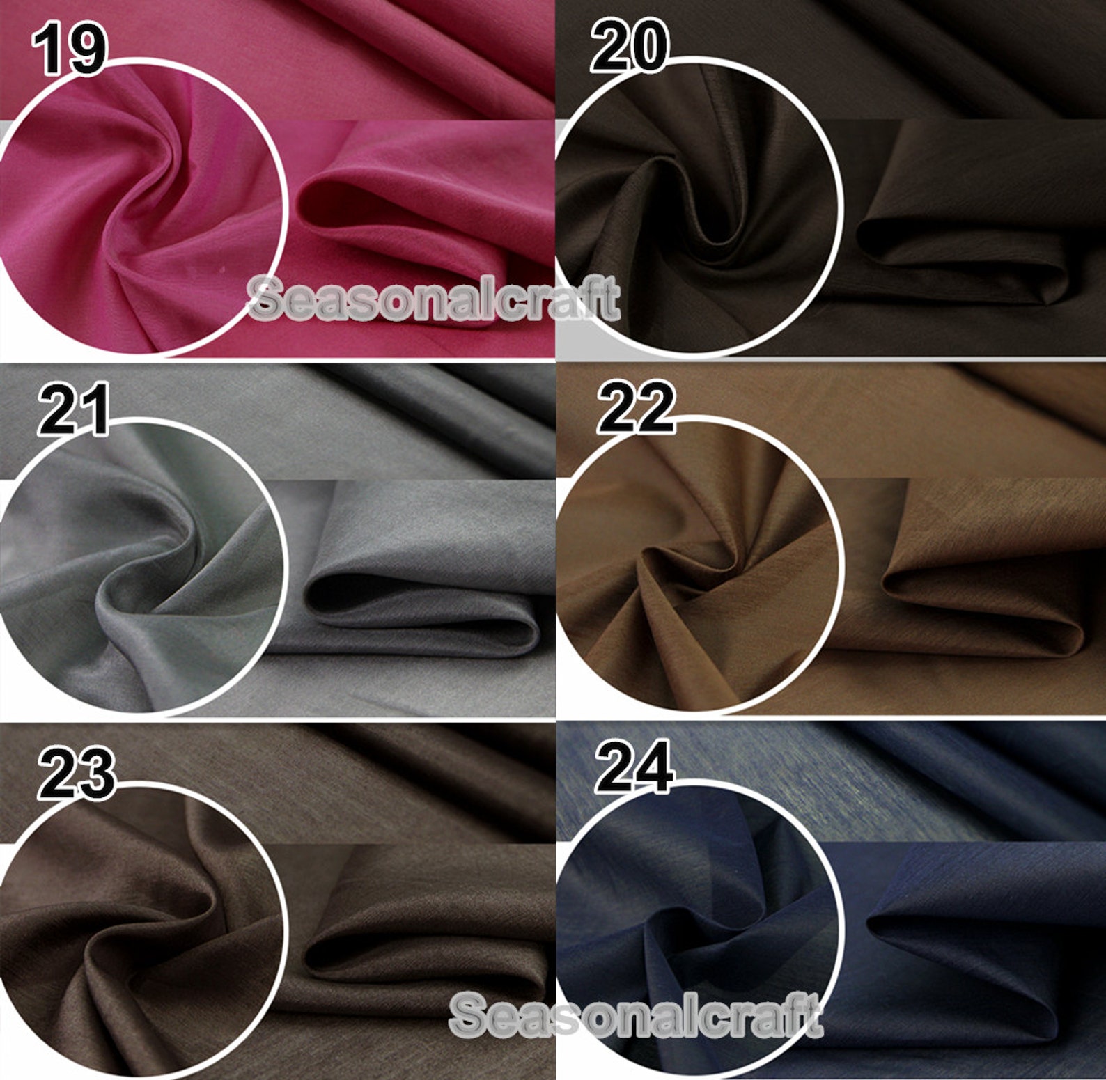 Summer Lining Fabric Silk Cotton Lining Cloth fabric Dress Etsy