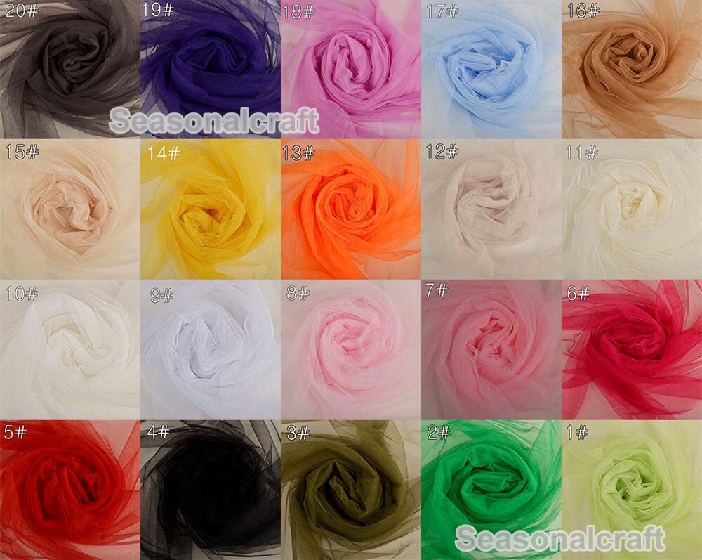 One Yard / Meter Soft Netting Fabric for Creative Designer Etsy