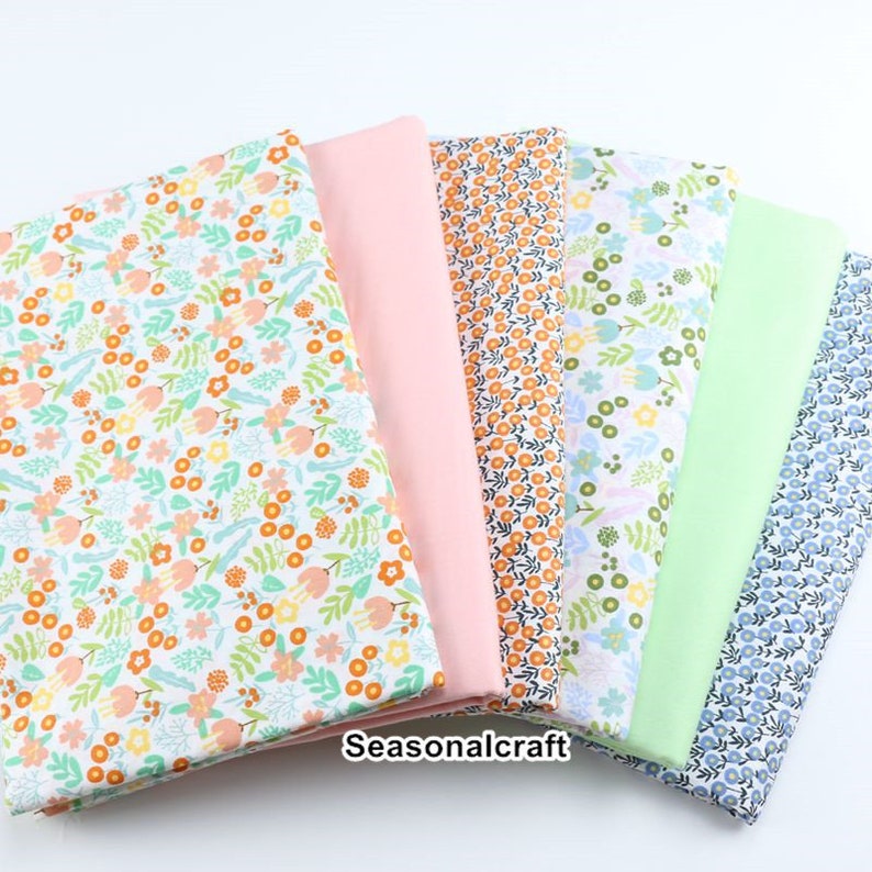 Twill Cotton Fabric Cotton Fabric C626 Shabby Chic,Flower Cotton Fabric Flower Cotton Fabric Half Yard Meter