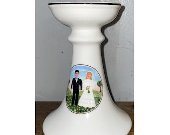 Villeroy & Boch Naif Wedding Candle Holder Luxembourg Vintage