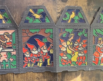 Vintage Snow White Paper Lantern