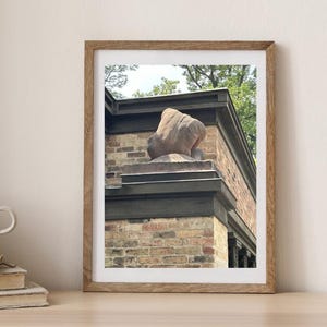 Frank Lloyd Wright Studio Sculpture (Digital Download) Wall Art Photography Print - No AI